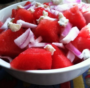 watermelon salad 1